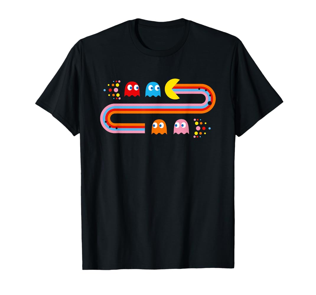 パックマン 00s ナムコ バンダイ コピーライト オフィシャル Tシャツゲーム f34a9694defa920e62c9e8c1d42cd6